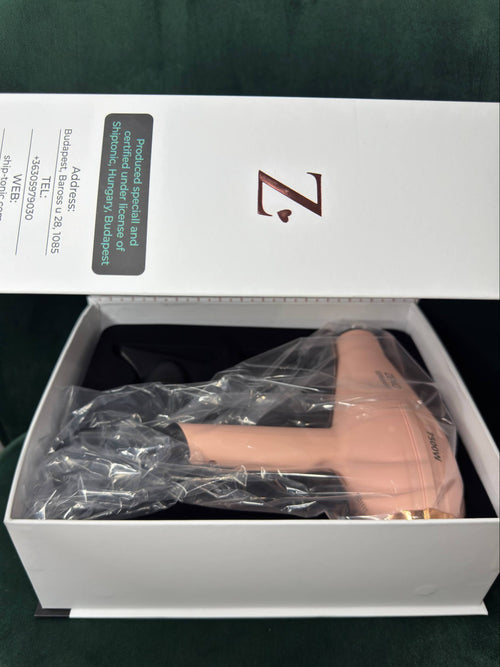 Shiptonic/ZENO Germany Pro Hair Dryer - Fast Dry & Smooth Finish (Rose Pink)