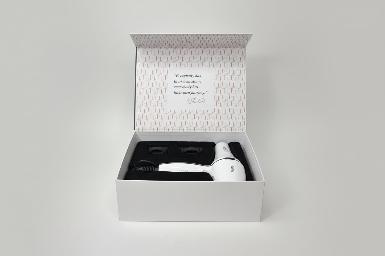 Shiptonic/ZENO Germany Pro Hair Dryer - Fast Dry & Smooth Finish (White)