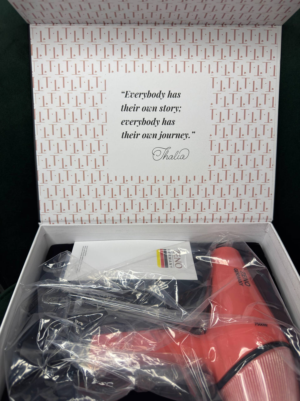 Shiptonic/ZENO Germany Pro hajszárító - Gyorsan szárító és sima felület (korall)