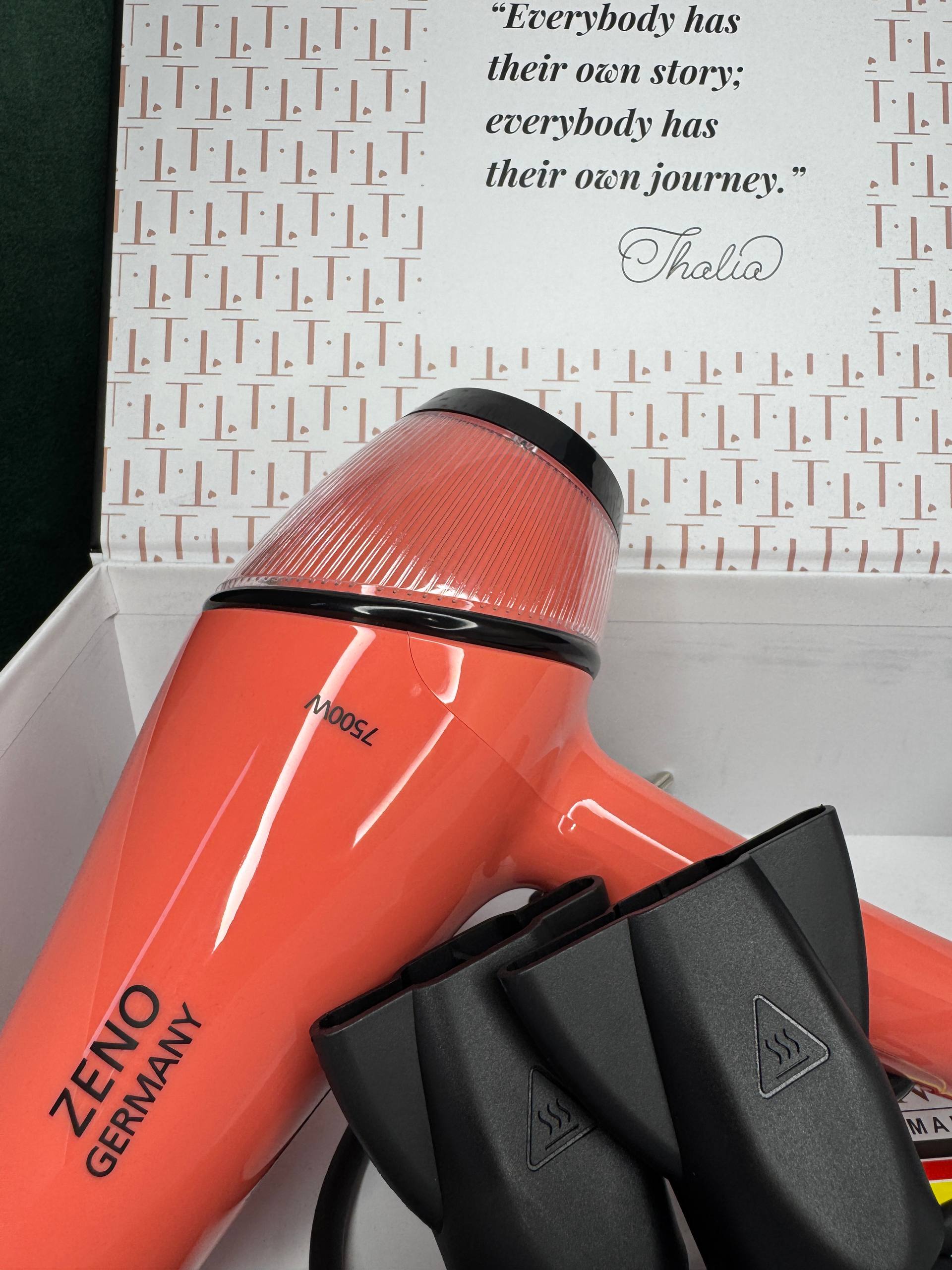 Shiptonic/ZENO Germany Pro hajszárító - Gyorsan szárító és sima felület (korall)