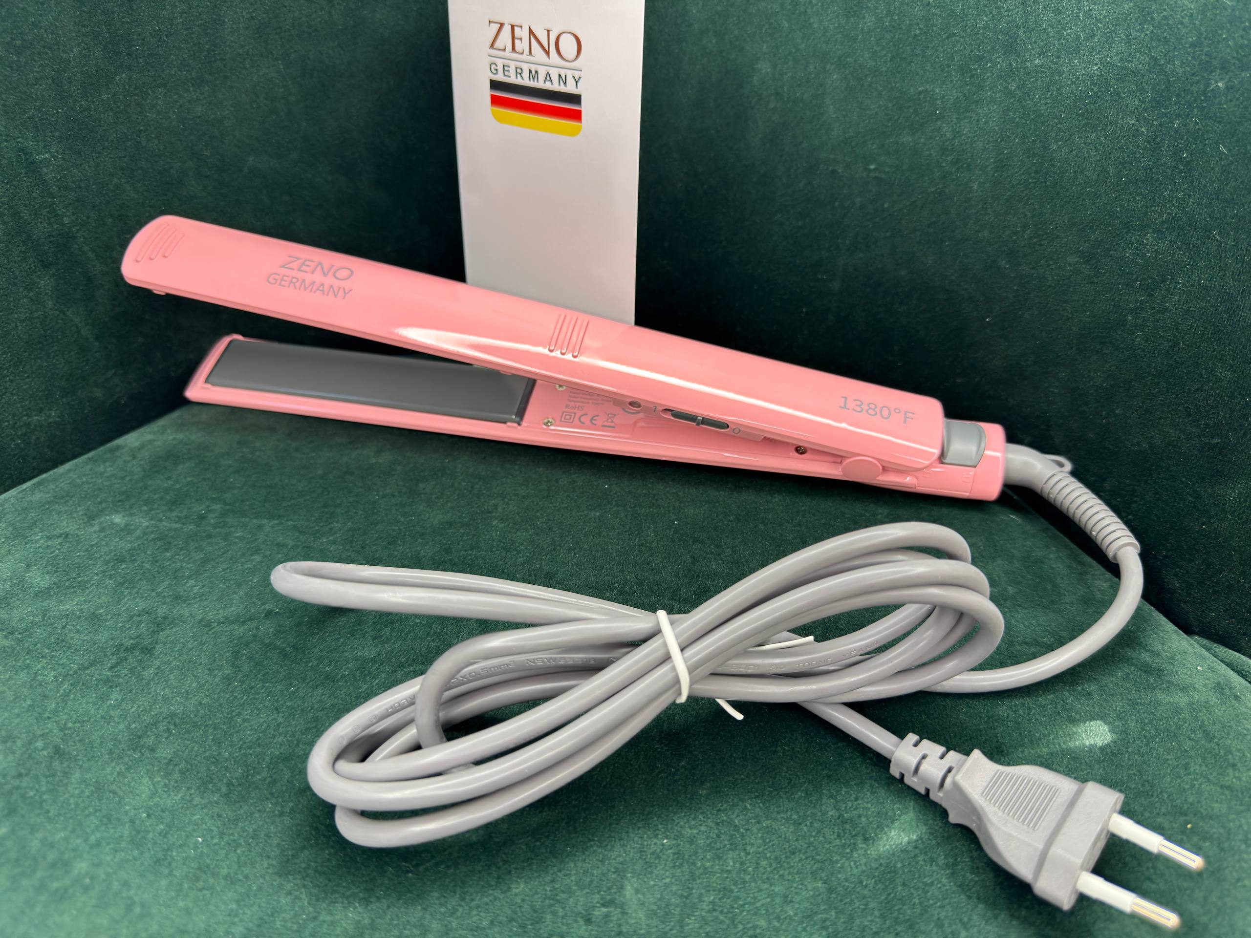 Shiptonic/ZENO Germany Style Duo szett – Hajszárító és hajvasaló (babarózsaszín/napsárga)